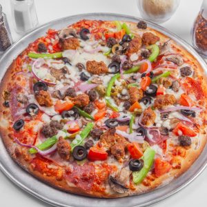 Super Deluxe Pizza